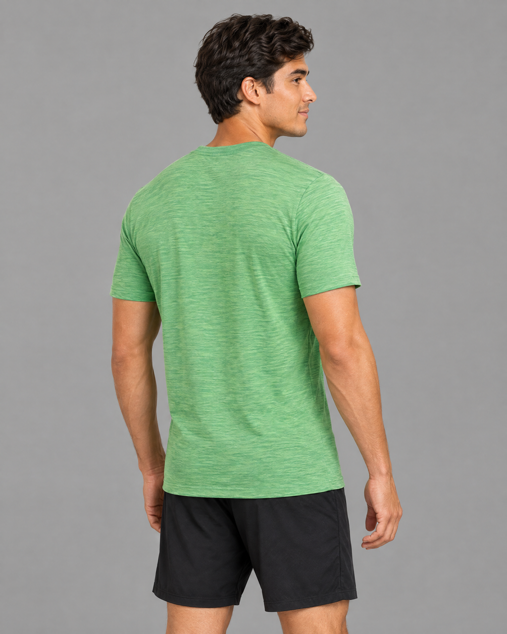 Playera deportiva Nike anaranjada para hombre
