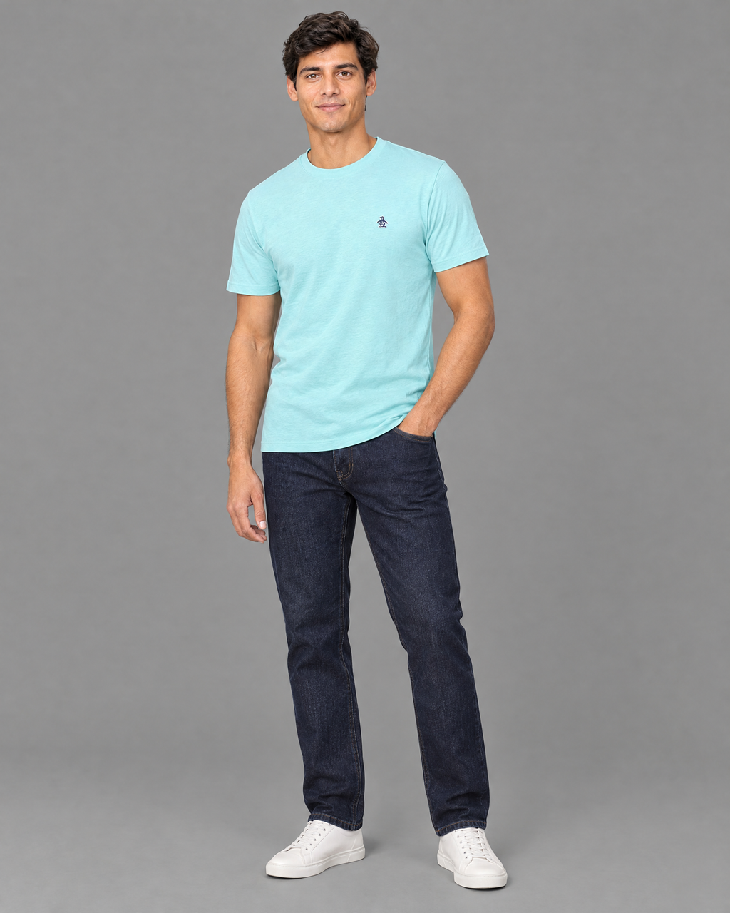 Playera "Penguin" de hombre con el logo bordado.