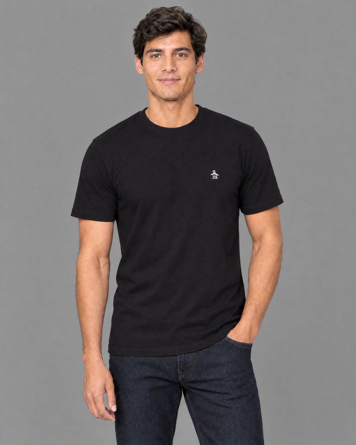 Playera "Penguin" de hombre con el logo bordado.