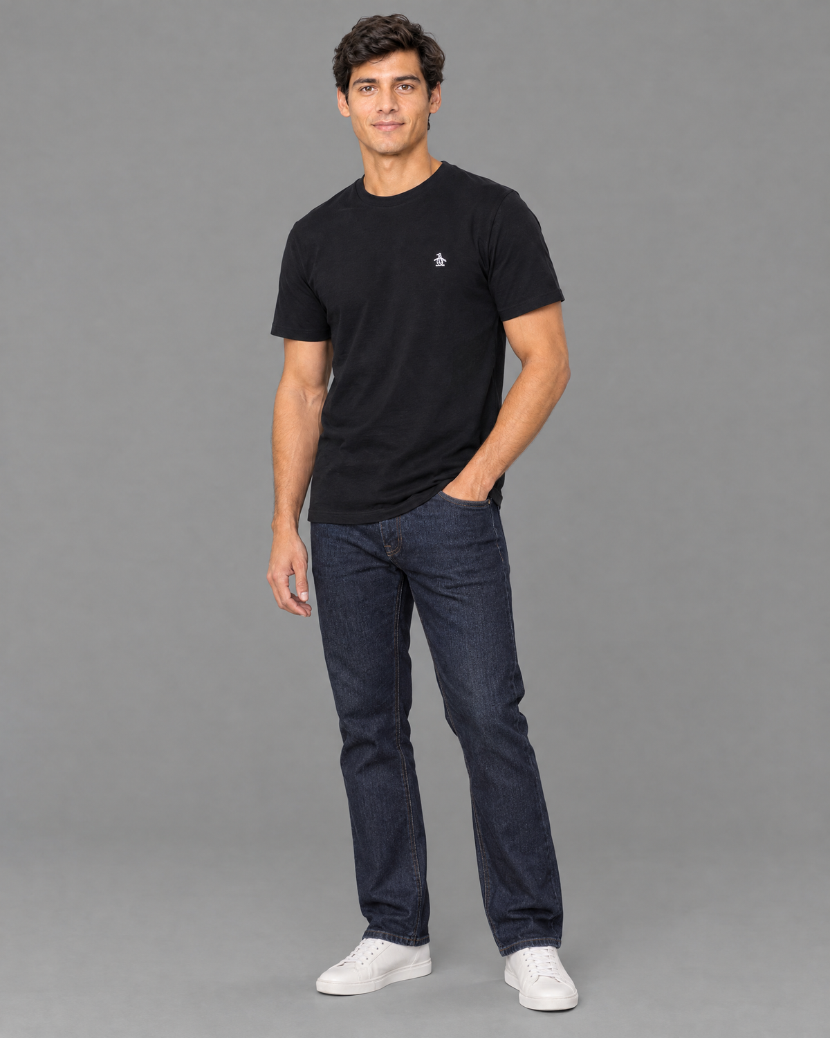 Playera "Penguin" de hombre con el logo bordado.