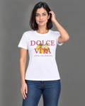 Blusa Guess blanca con diseño para mujer