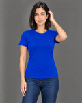 Blusa azul para mujer