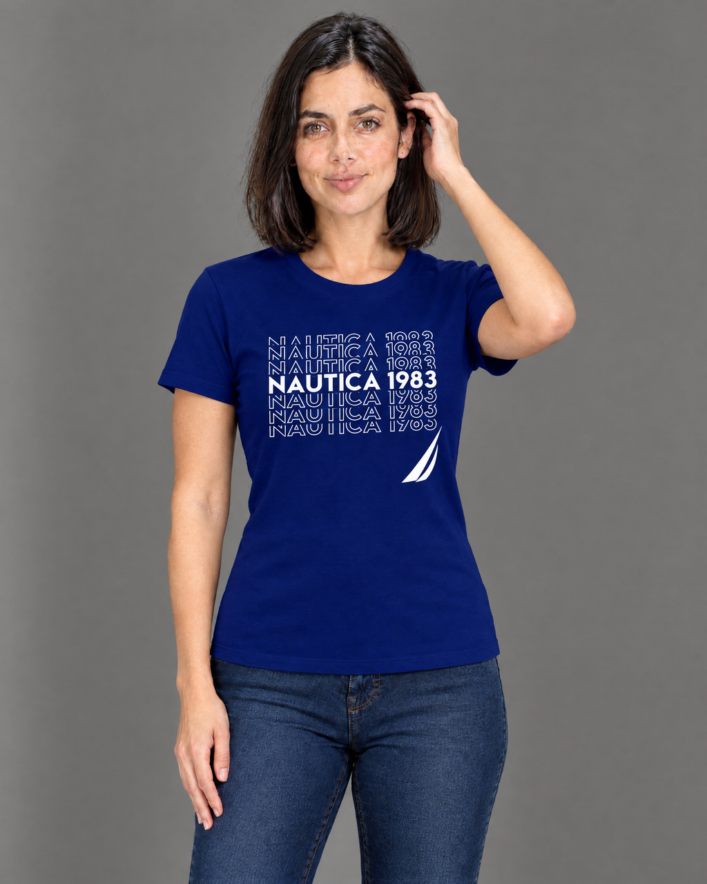 Blusa estampada de algodón para mujer — modelo 4