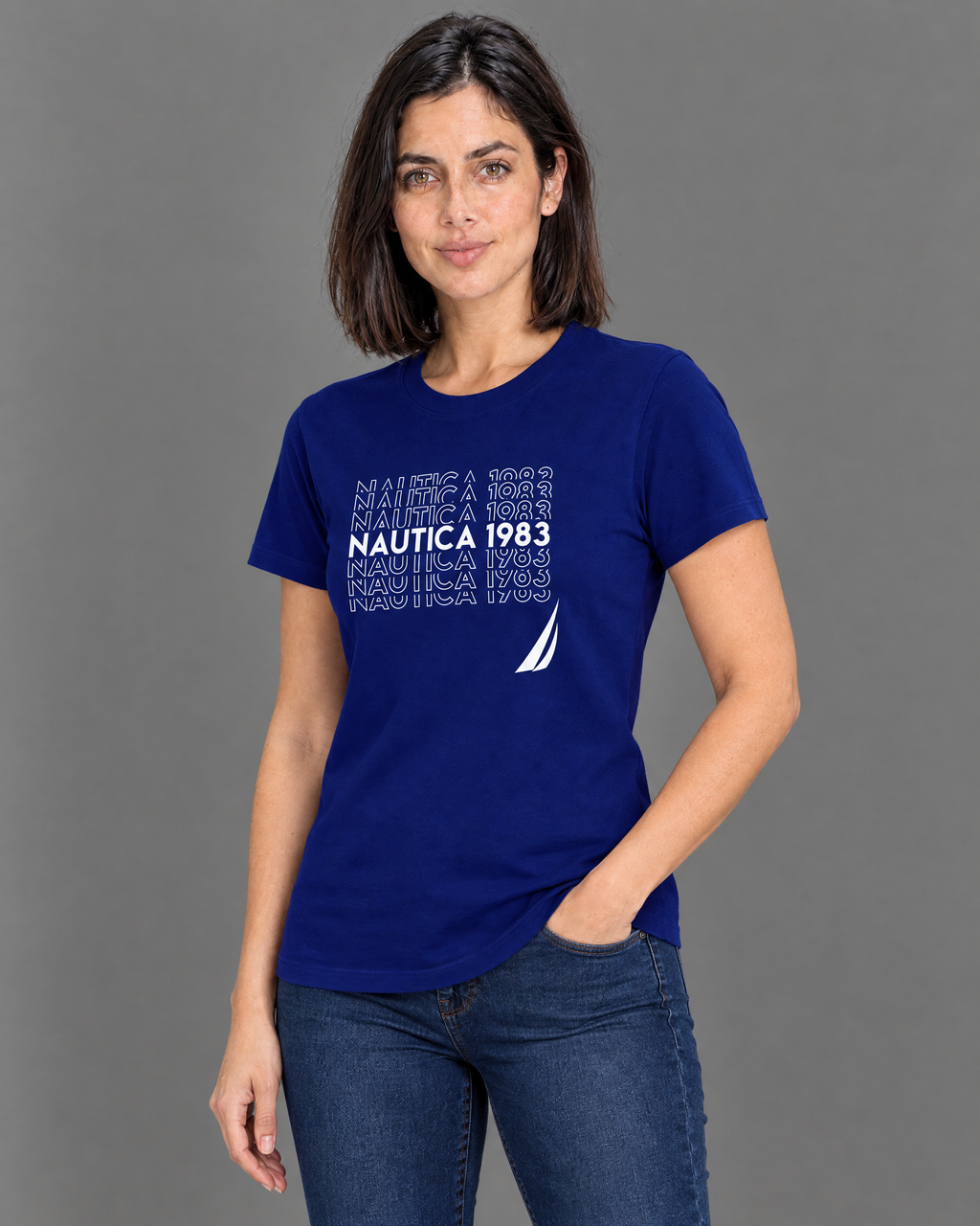 Blusa estampada de algodón para mujer — modelo 4