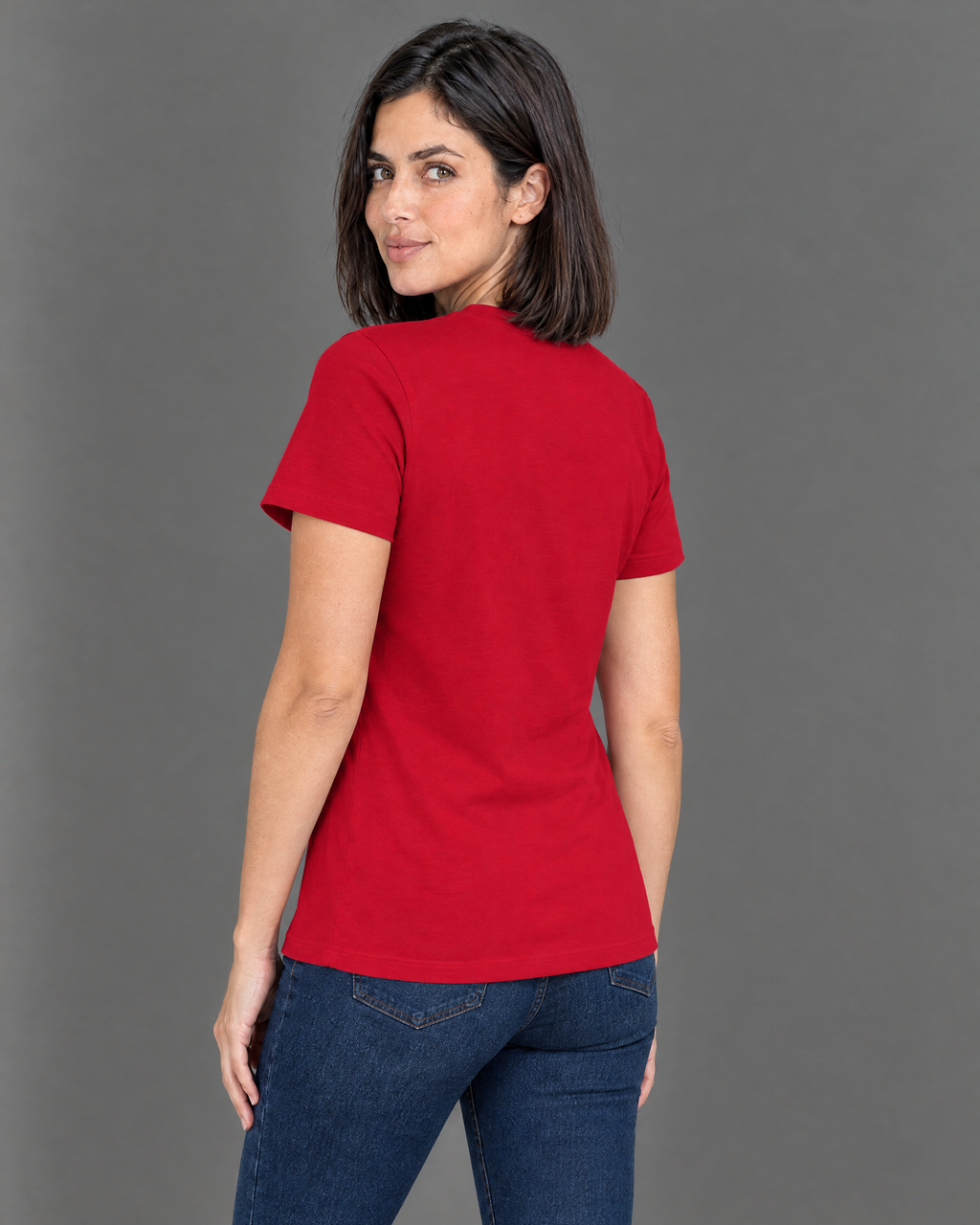 Blusa estampada de algodón para mujer — modelo 1