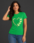 Blusa Guess verde con diseño para mujer
