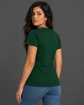 Blusa Guess verde con diseño para mujer — modelo 1