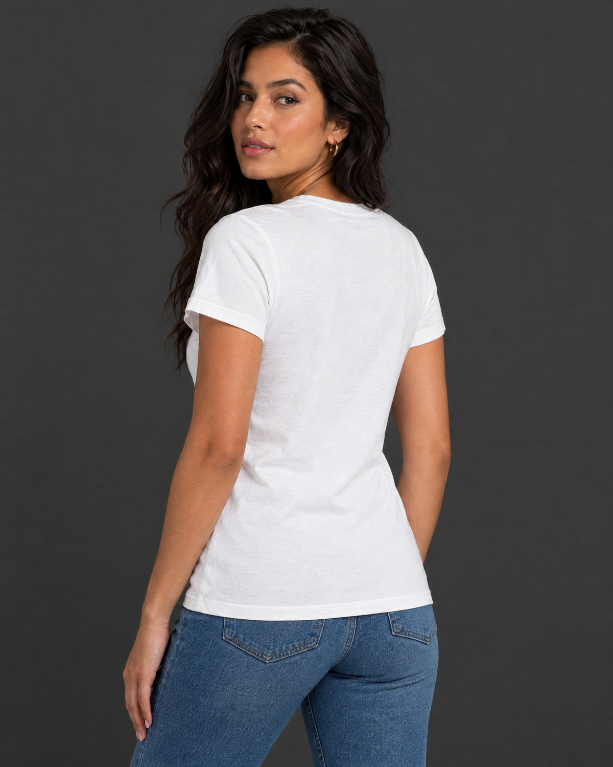 Blusa Guess blanca con diseño para mujer