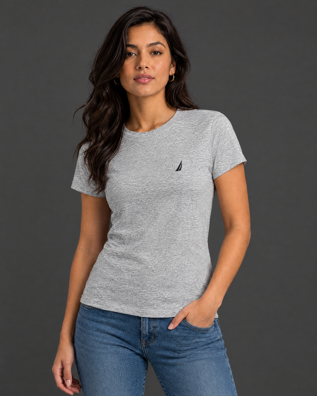 Blusa gris para mujer — modelo 30