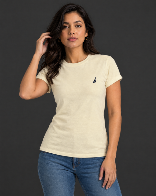 Blusa amarillo pálido para mujer — modelo 29