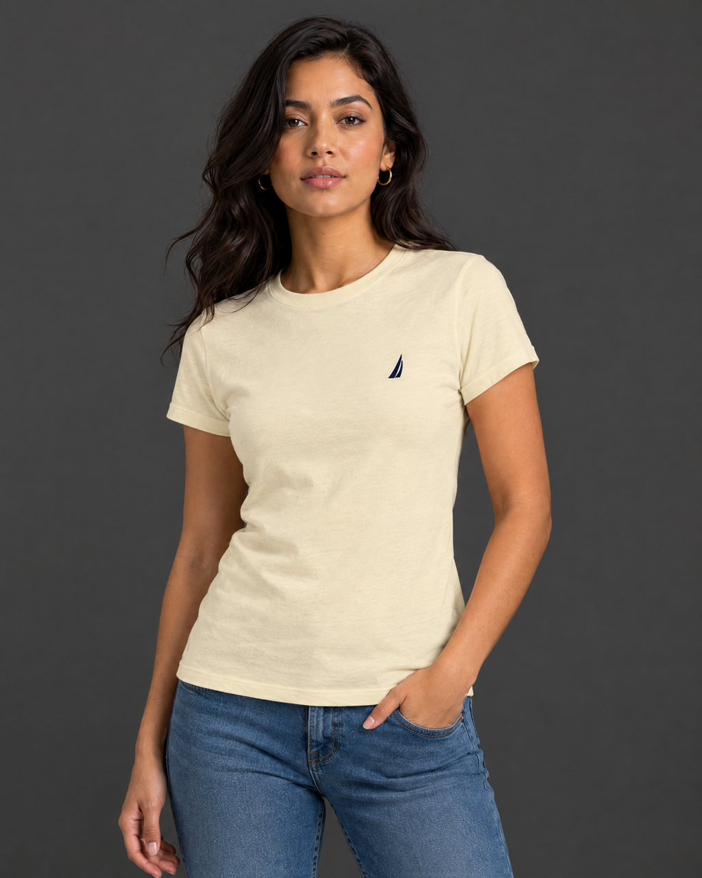 Blusa amarillo pálido para mujer — modelo 29