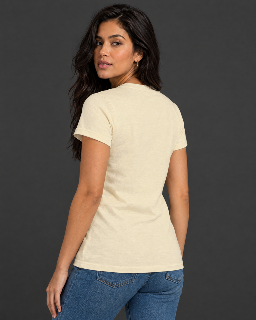 Blusa amarillo pálido para mujer — modelo 29