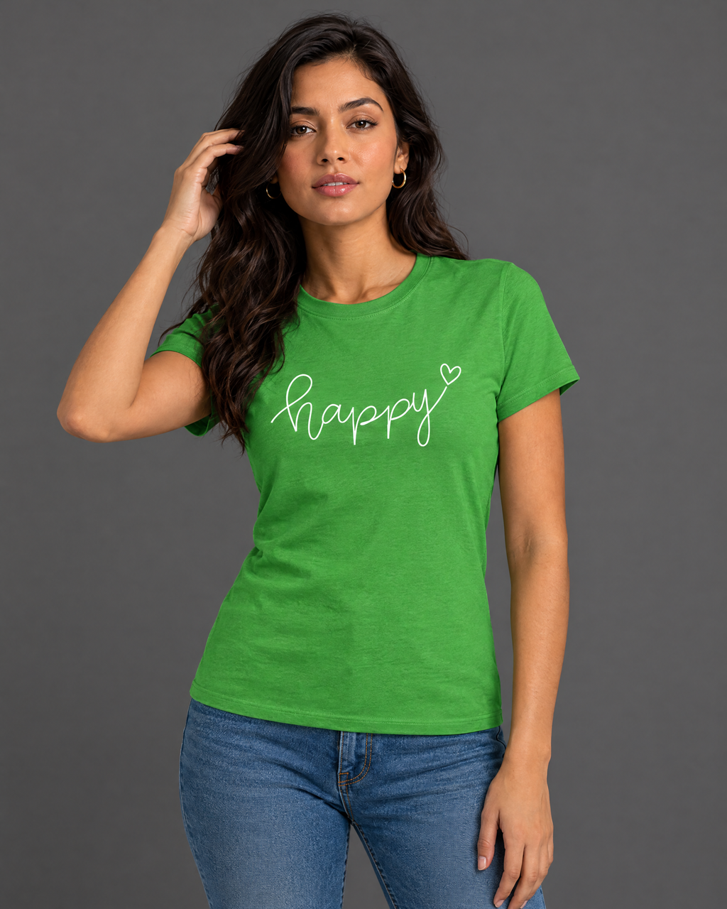 Blusa Guess verde con diseño para mujer — modelo 2