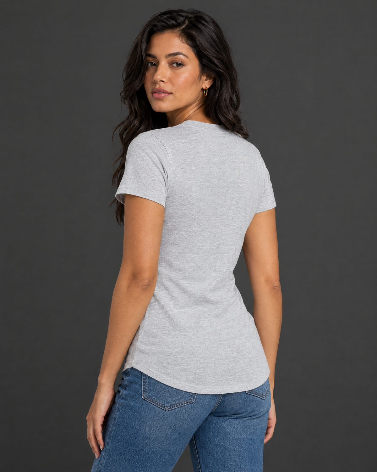 Blusa gris para mujer — modelo 24