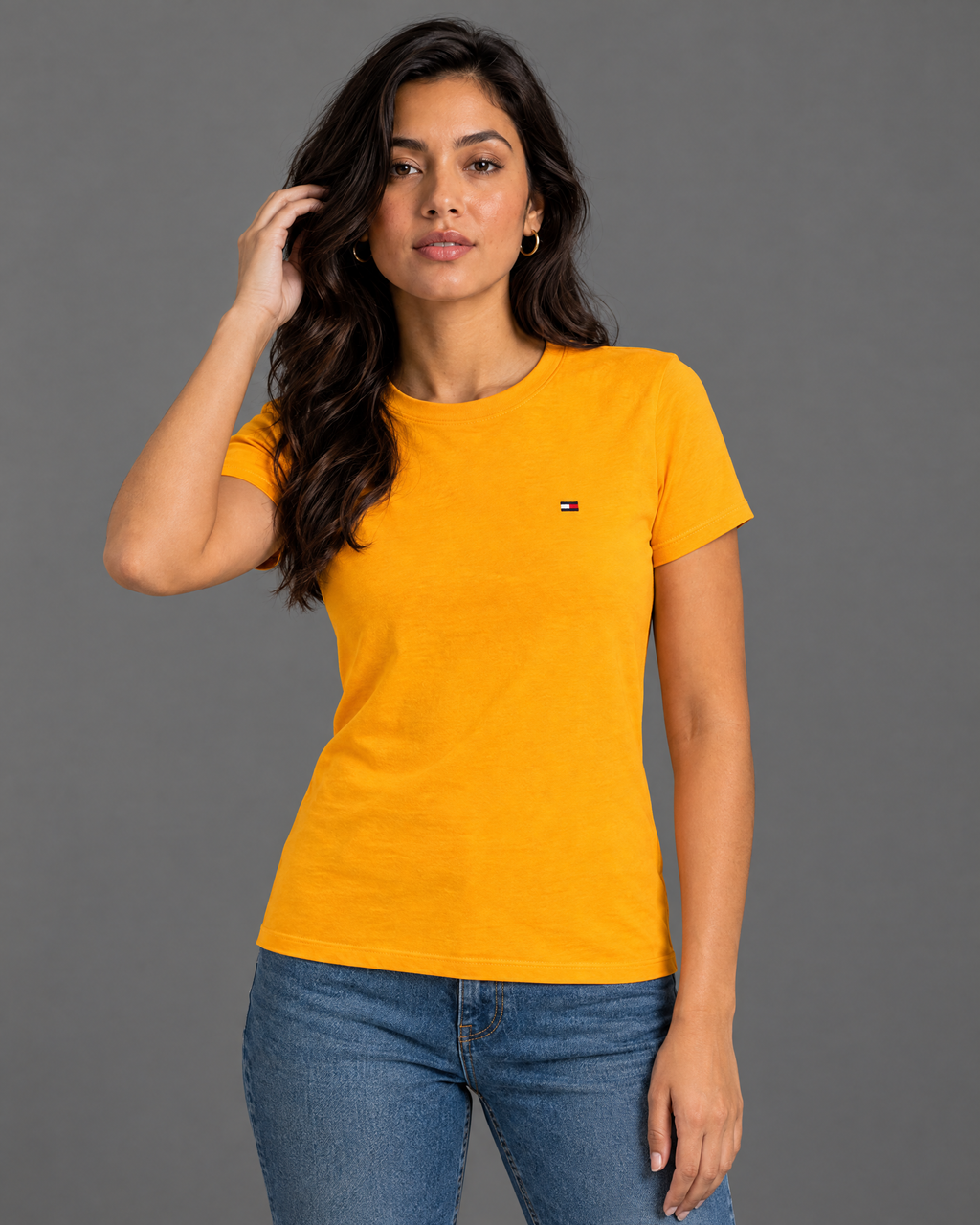 Blusa anaranjada para mujer — modelo 23
