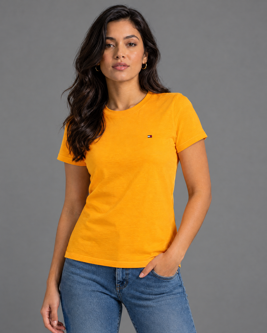 Blusa anaranjada para mujer — modelo 23