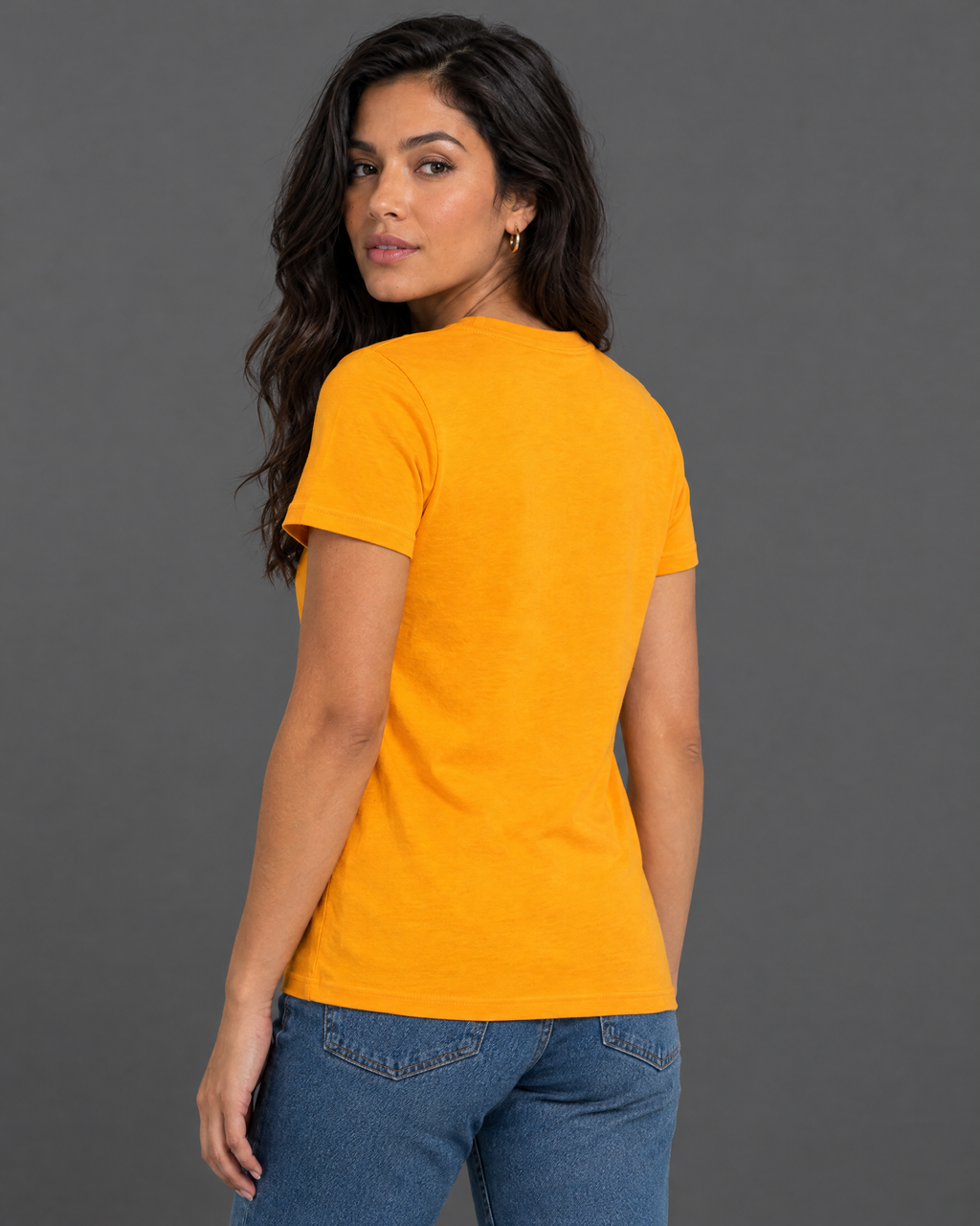 Blusa anaranjada para mujer — modelo 23