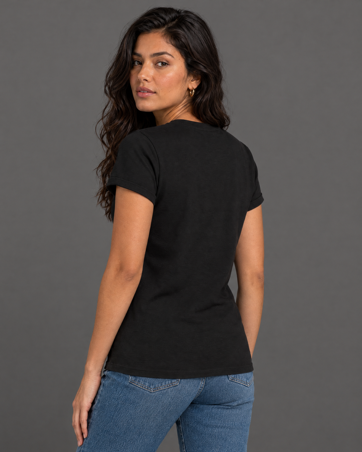 Blusa negra para mujer — modelo 27