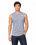 Playera deportiva Adidas gris para hombre