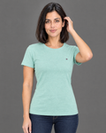 Blusa aqua claro para mujer — modelo 21