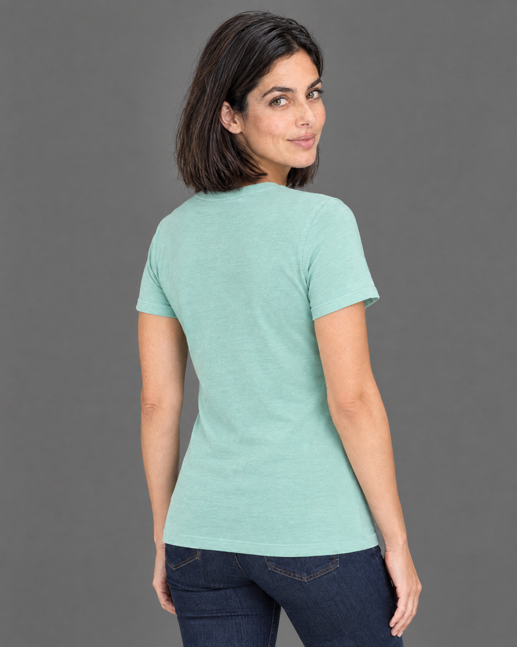 Blusa aqua claro para mujer — modelo 21