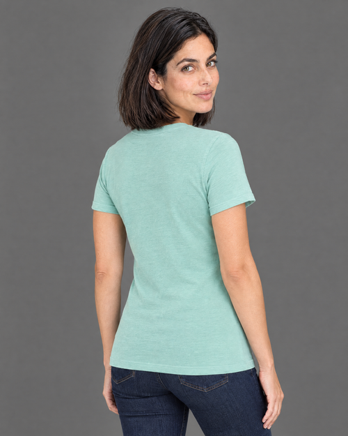 Blusa aqua claro para mujer — modelo 21