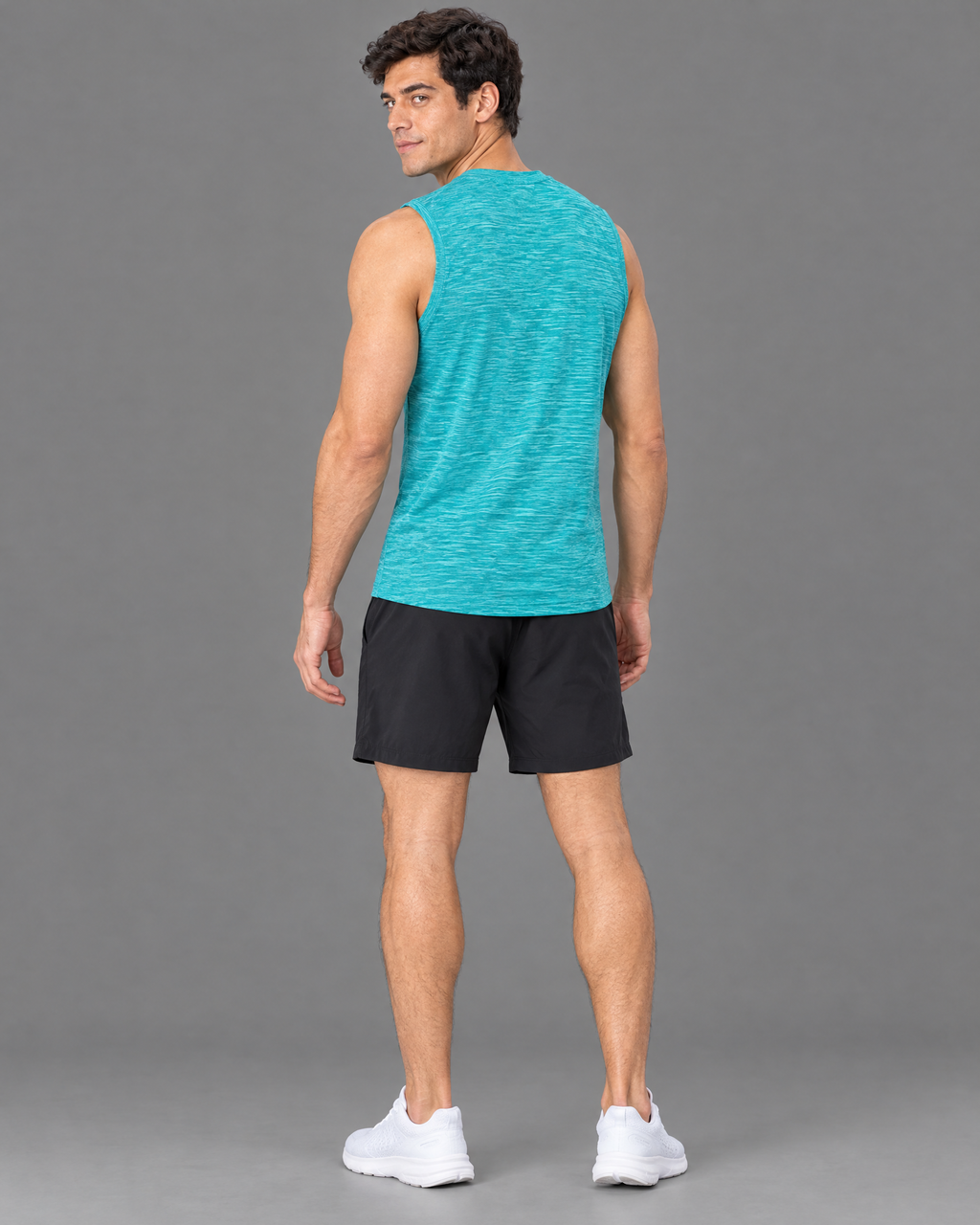 Playera deportiva Nike color menta para hombre