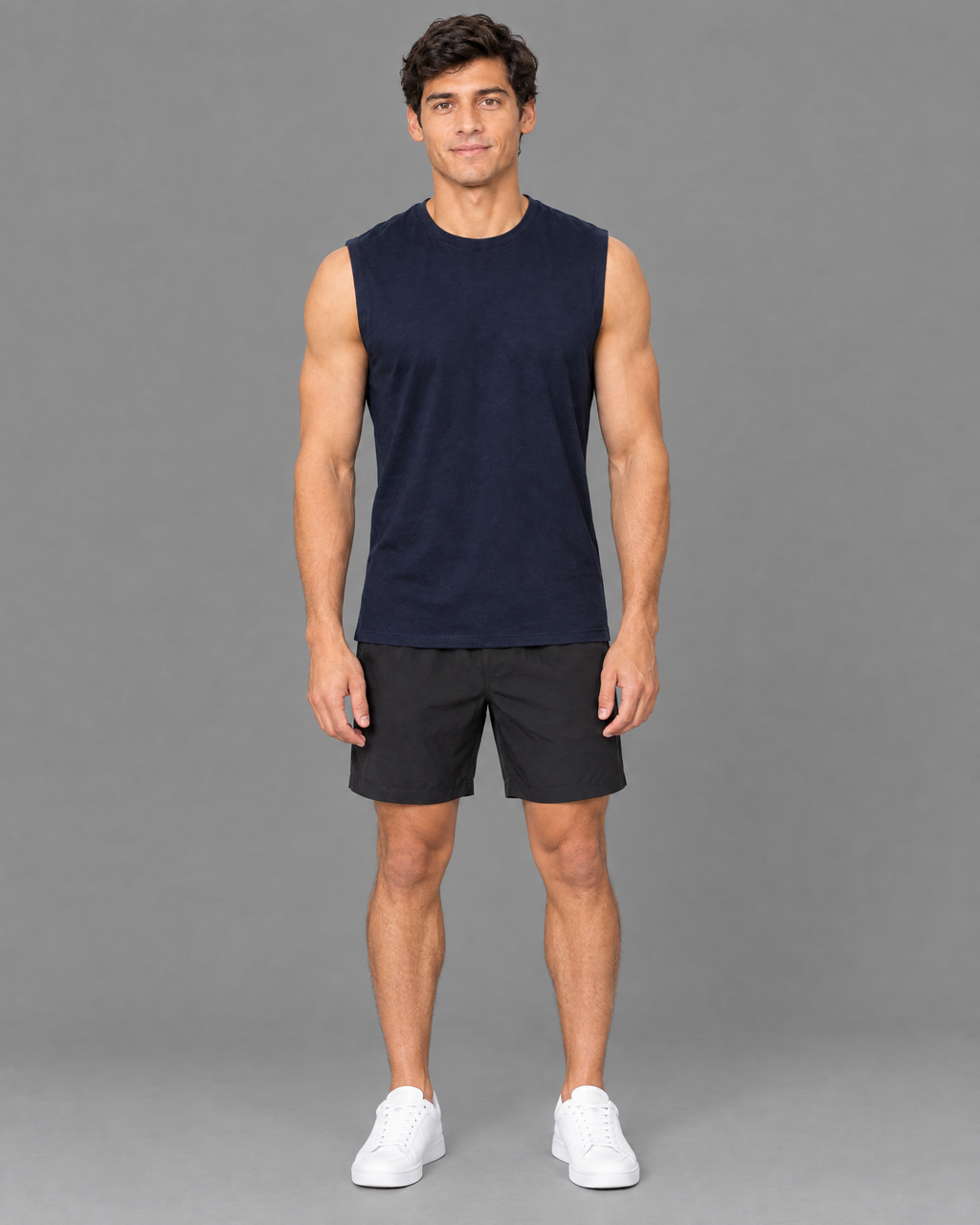 Playera deportiva Nike negra para hombre