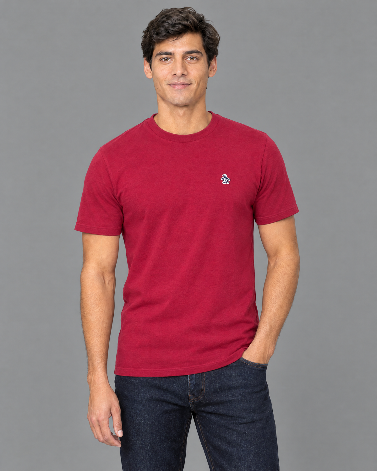 Playera "Penguin" de hombre con el logo bordado.