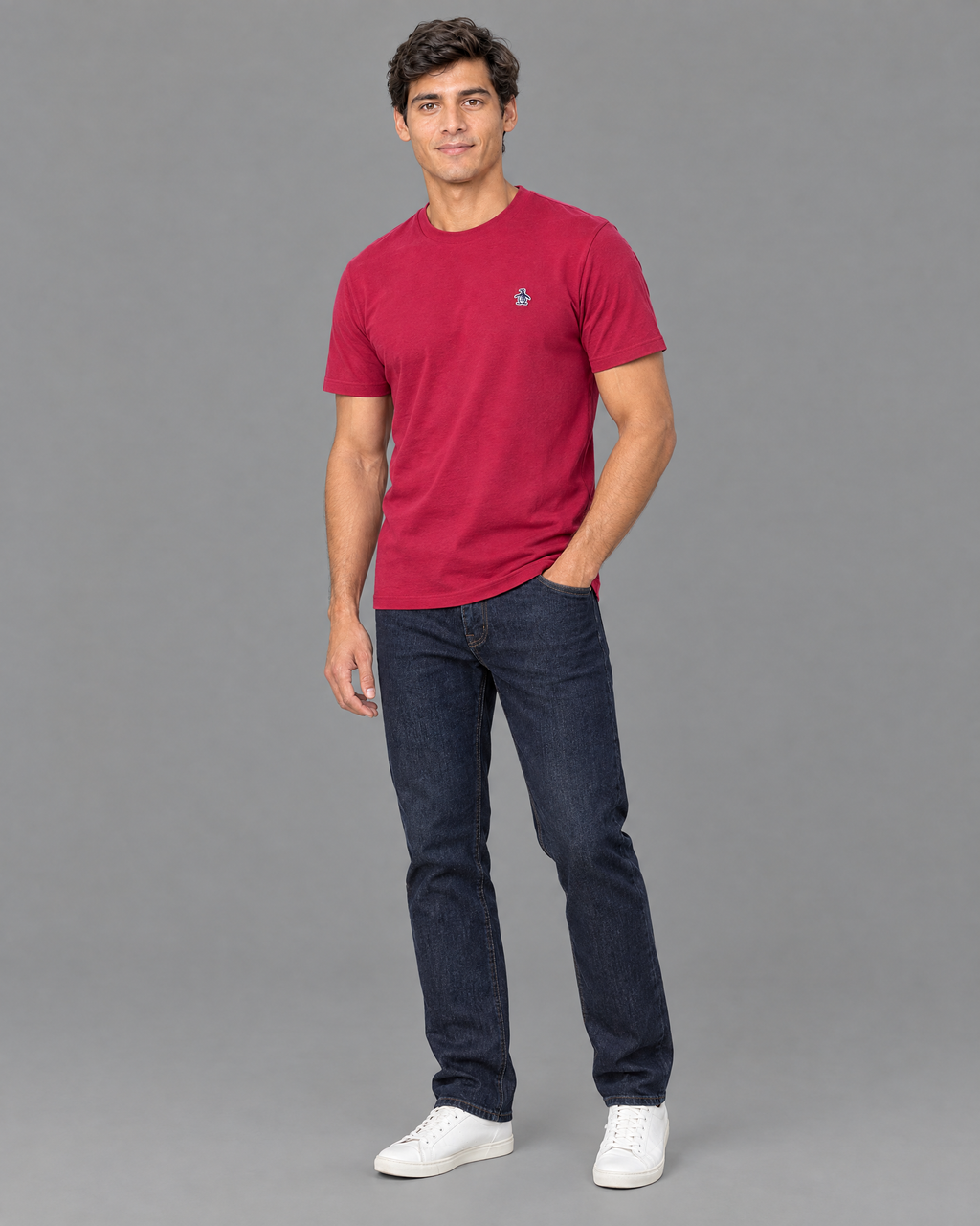 Playera "Penguin" de hombre con el logo bordado.