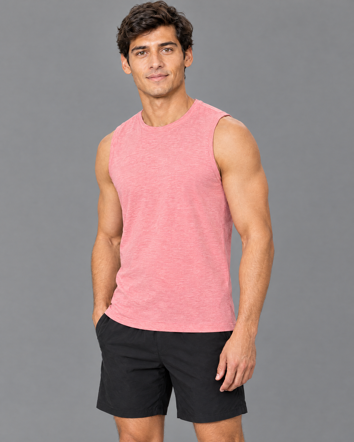 Playera deportiva Nike rosada para hombre — modelo 6