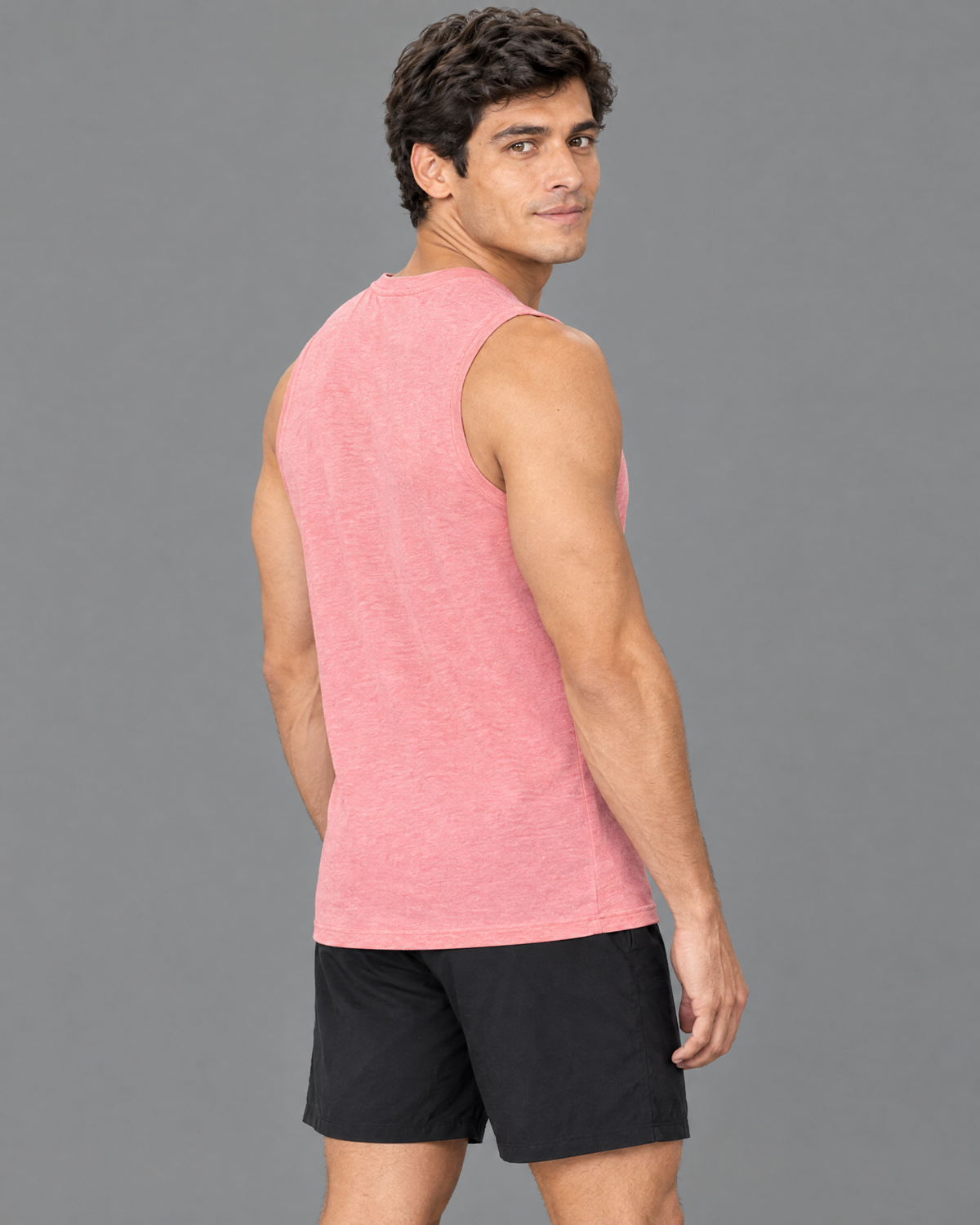 Playera deportiva Nike rosada para hombre — modelo 6