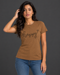 Blusa Guess café con diseño para mujer