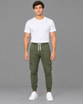Pants Polo verde con logo bordado para hombre