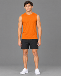 Playera deportiva Nike anaranjada para hombre